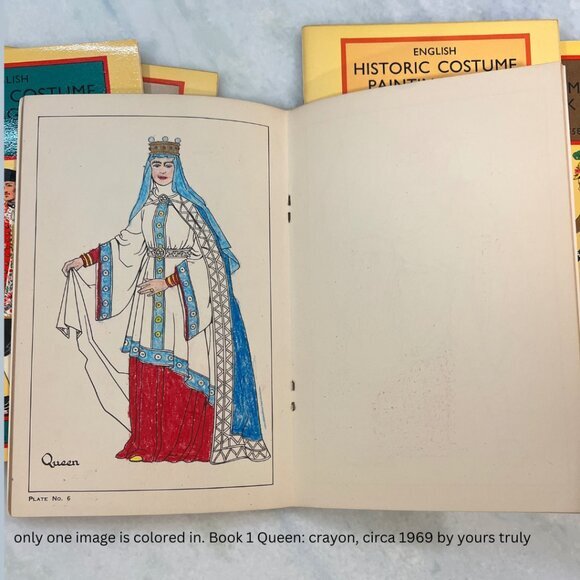 Winsor & Newton Ltd, Historic Costume Painting Book RARE COMPLETE SET 16 VOLUMES - Picture 8 of 16